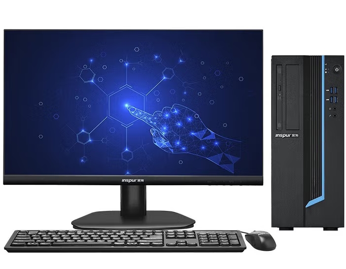 浪潮/INSPUR CE520F 臺(tái)式計(jì)算機(jī) CPU:FTD2000(8核)，主頻:2.3Ghz  內(nèi)存:8GB